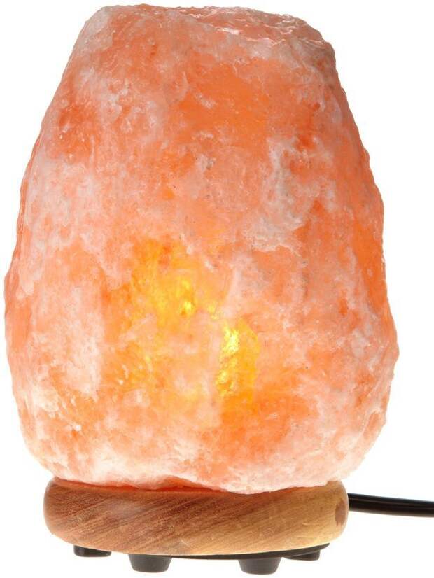 This air-purifying Himalayan salt lamp.