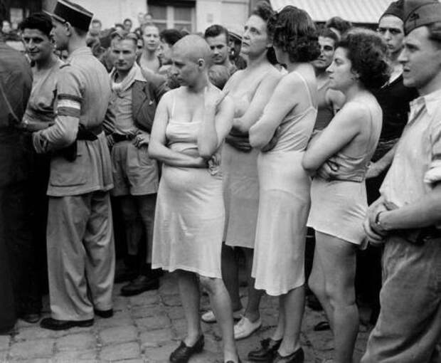 Были и случаи самосуда, когда девушек просто расстреливали, многие, не выдержав позора покончили жизнь самоубийством.