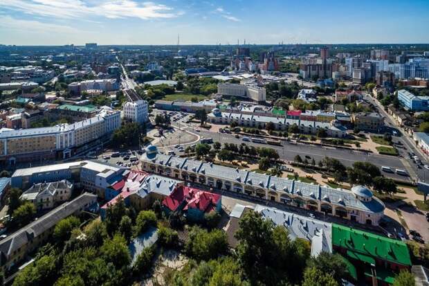 Рязань с высоты. Лето 2018. Часть 1 путешествия, факты, фото