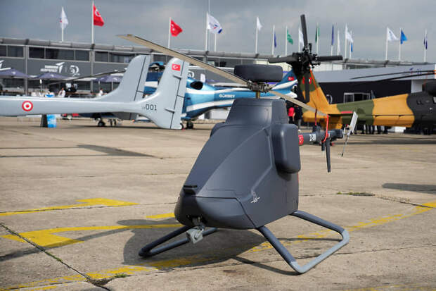 Макет грузового беспилотника Rotary Wing от Turkish Aerospace Industries