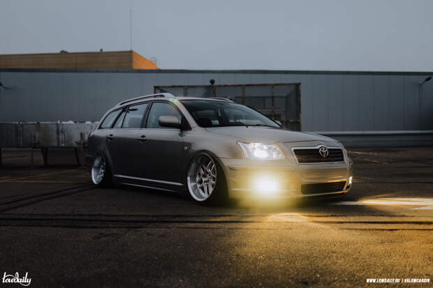 Toyota Avensis на статике DGR подвеска