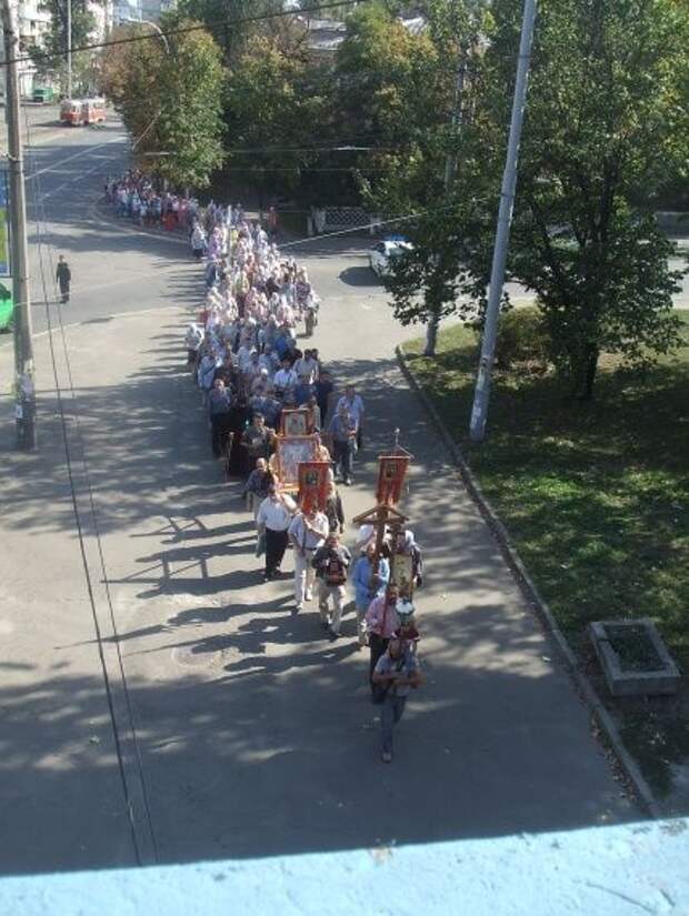Крестный ход в Киеве Крестный ход в Киеве