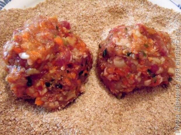 Котлеты с овощами Котлеты с овощами