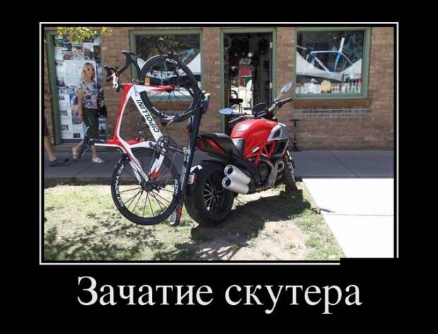 Зачатие скутера демотиватор, юмор