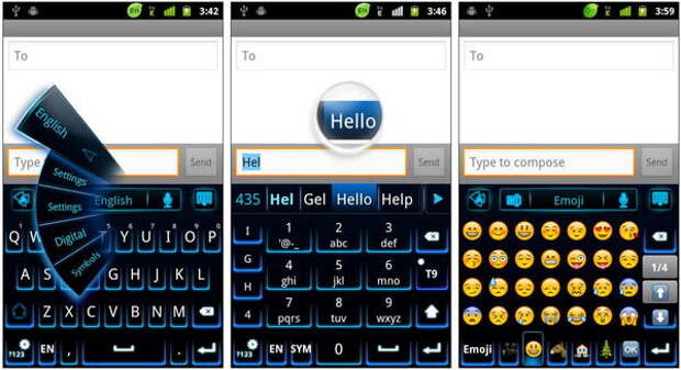 Go Keyboard для Android