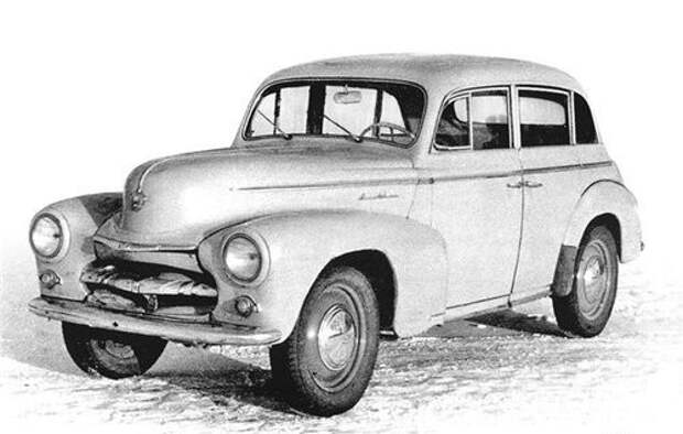 Москвич 424 (1948) авто, история, ссср, факты