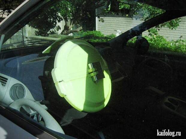 Прикольные противоугонки (50 фото) Прикольные противоугонки (50 фото)