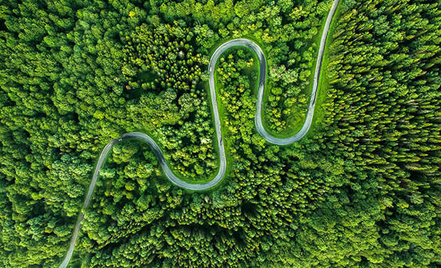 20 самых красивых фотографий с дрона