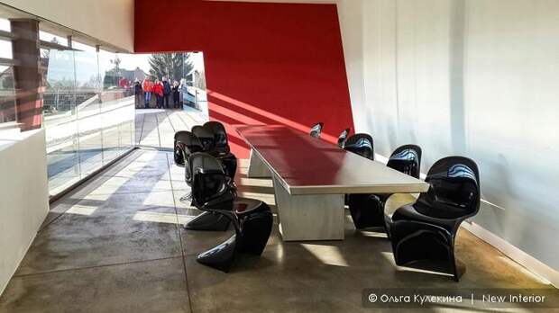 Музей Vitra, дизайнерская мебель
