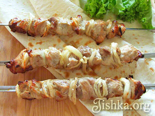 шашлыки из свинины в духовке рецепт с фото