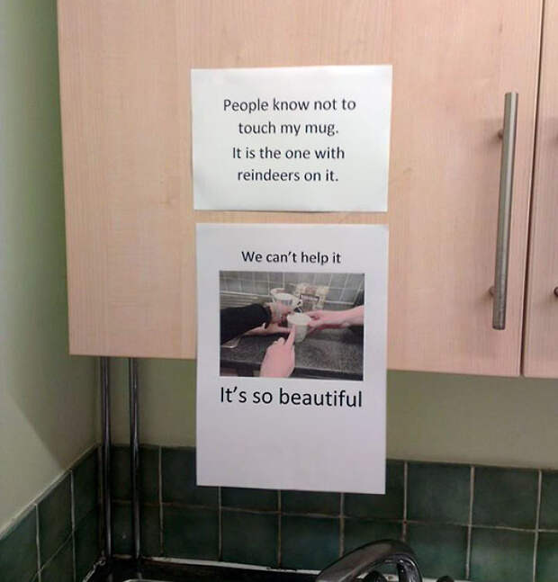 The People In My Office Just Couldn't Help Themselves