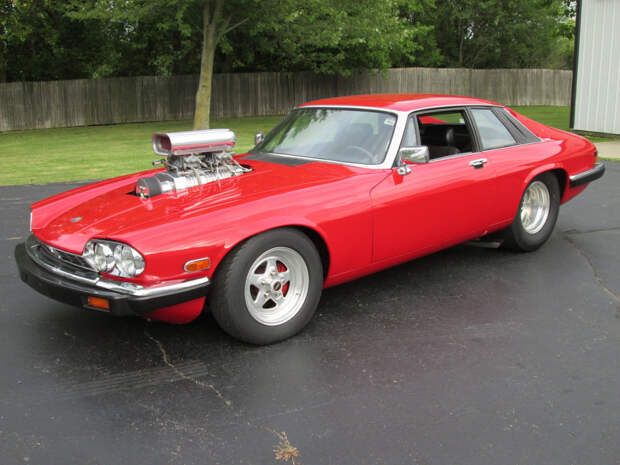 Jaugar XJS для учсастия в дрэг-рейсинге Jaugar, xjs, драгстер, найдено на ebay, тюнинг