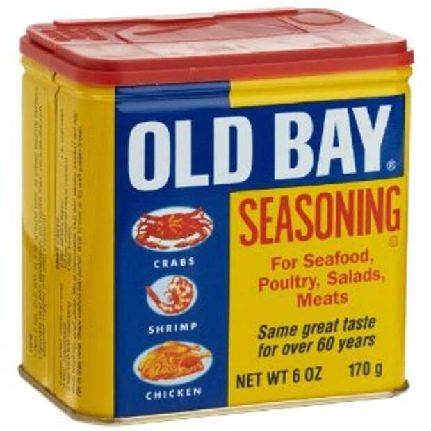 Old Bay Seasoning for Seafood, Poultry, Salads & Meats, 6-Ounce Canister