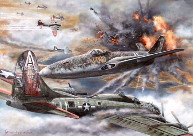 Военные рисунки (21 рисунок)