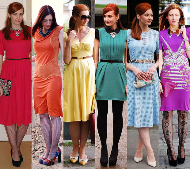 Not Dressed As Lamb | Rainbow dresses