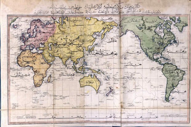 Таким видела мир Османская империя в 1803 году