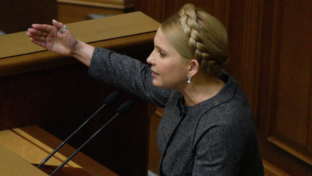 Лидер партии Батькивщина Юлия Тимошенко. Архивное фото