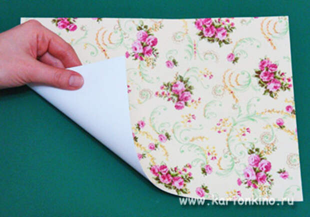 Дизайнерский картон своими руками