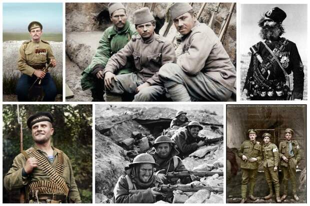 Воины прошлого, или исторические фото солдат военное, история, солдаты, фото