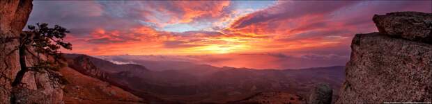 Панорамы крымской осени