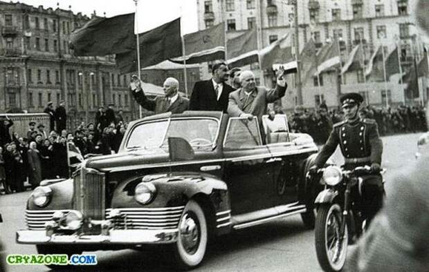 На чем ездили Ленин, Сталин и Брежнев гон, лимузин, правительственный автомобиль