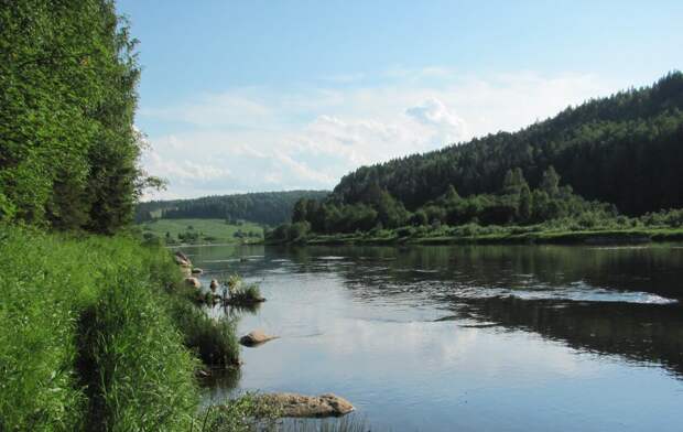 Урал, река Чусовая.