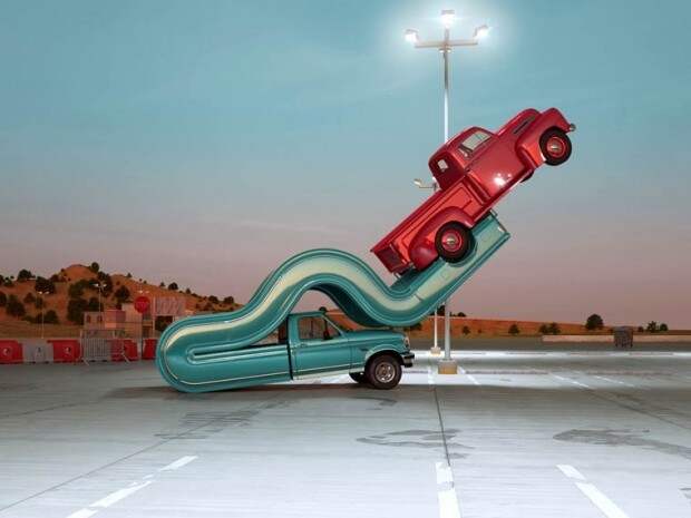 Гибкие автомобили в забавном арт-проекте (Tales-of-auto-elasticity-11-620x465)