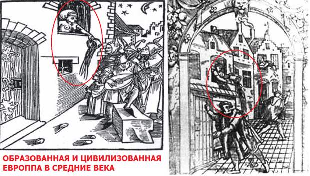 Как жили в средние века русские и европейцы европа, русские