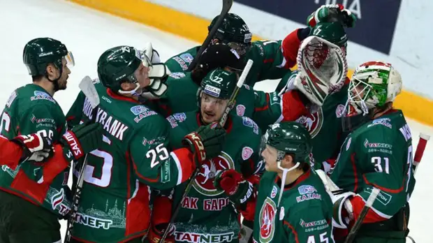 «Ак Барс» одержал победу над «Нефтехимиком» в матче КХЛ