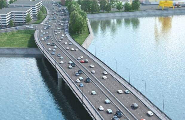 В 2021 году планируется завершить реконструкцию моста через Сходню
