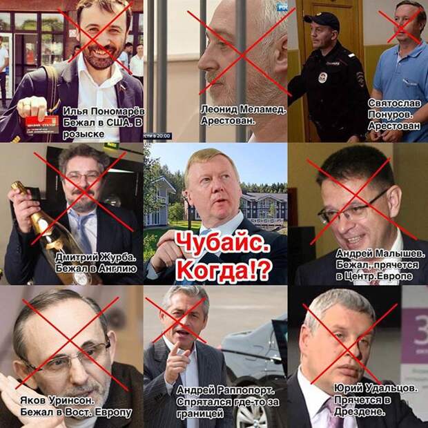 Кремль - чубайсятам: «Уматывайте» Кремль - чубайсятам: «Уматывайте»
