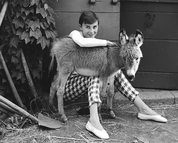 редкие исторические фотографии одри хепберн (2)