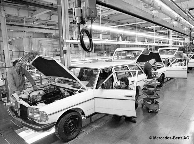 Mercedes-Benz S123: сарай, который смог