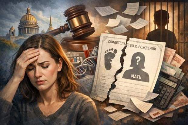 Петербурженке насчитали ₽1,7 млн алиментов на чужого ребенка, которого ей «приписали» в роддоме