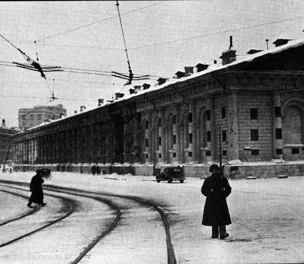 Прогулка по Москве 1941 года 1941, москва, прогулка