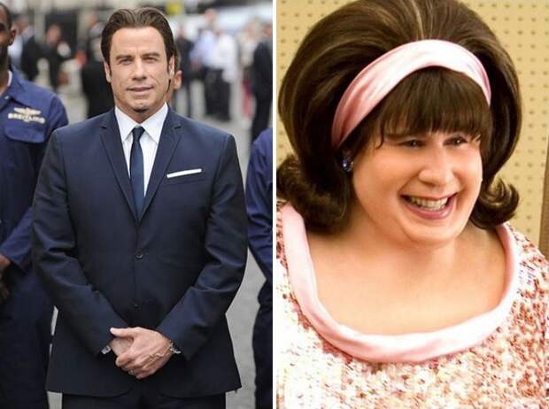 Грим всему голова: актёры до и после удивительного перевоплощения актеры, грим, кино