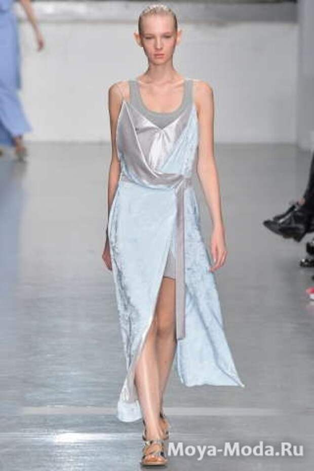 Модные сарафаны весна-лето 2015 Richard Nicoll