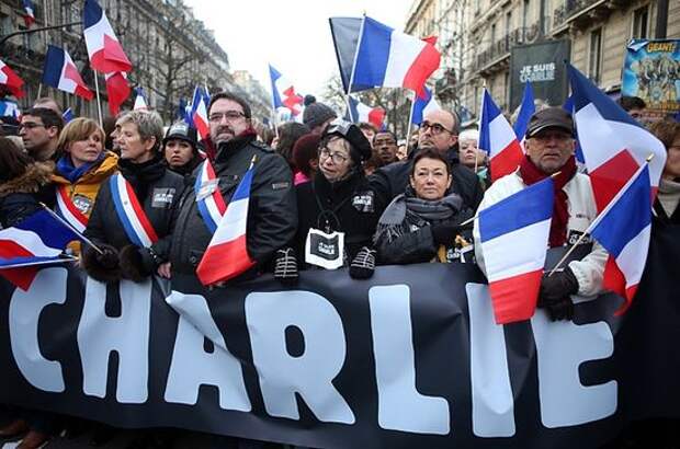 Демонстрация «Я – Шарли!»