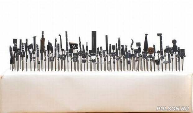 Левша 21 века… Простой карандаш, вырезки из стержня, карандаши, ювелир