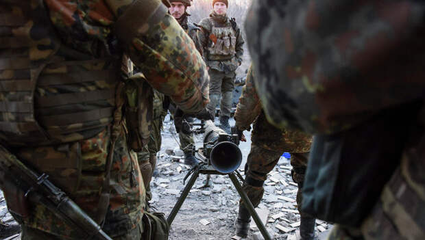 Украинские военные, архивное фото Украинские военные, архивное фото