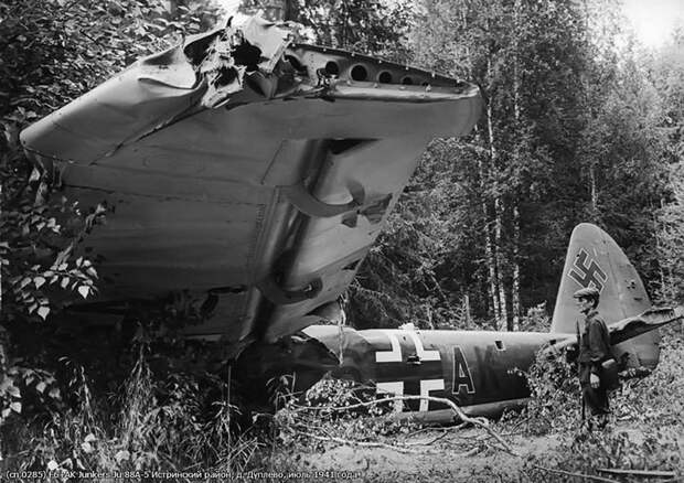 Немецкий Junkers Ju 88 в Москве (2)