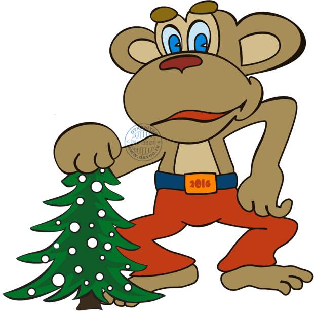лозунг 2016 года обезьяны - сейчас или никогда!