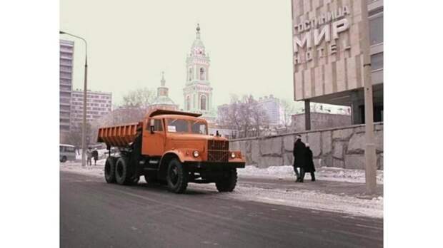 КрАЗ-256 Б из фильма «Мимино» СССР, авто, автомобили, дом кино, кинематограф, кино, подборка, фильм