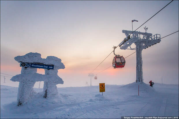 Sunrise in Lapland Sunrise in Lapland