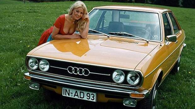 10. Audi с прекрасной блондинкой 10. Audi с прекрасной блондинкой девушки, машины, реклама, ретро