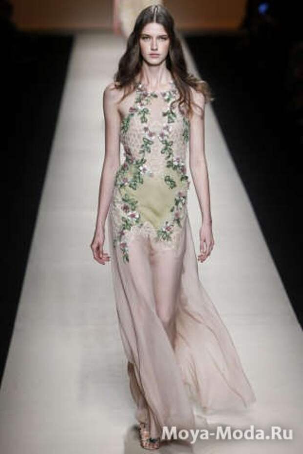 Модные сарафаны весна-лето 2015 Alberta Ferretti