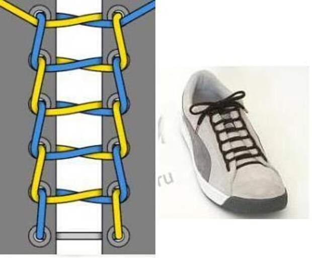 Как завязывать шнурки на кедах, кроссовках: Интересные способы интересное, мода, стиль
