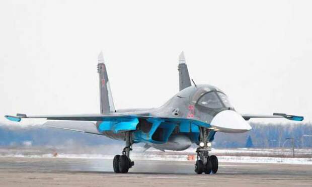 Су-34 в Сирии Cy-34 v Sirii