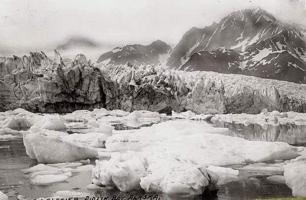 Фотографии таяния ледников Аляски за последние 100 лет