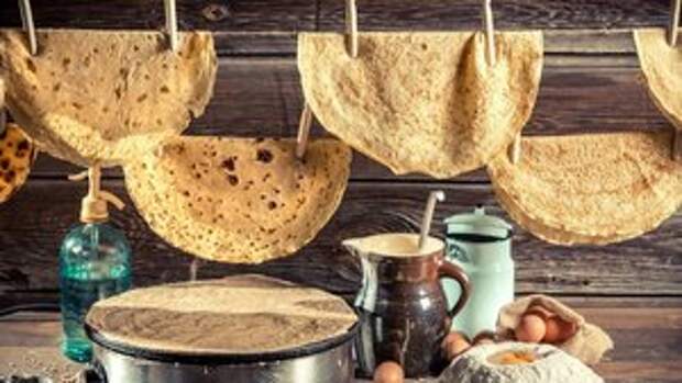 Фото к рецепту: Блины на сыворотке Фото к рецепту: Блины на сыворотке